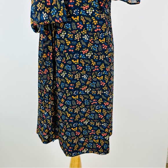 Madewell Crossfront Mini Dress in Garden Party Size 2 - Picture 10 of 14